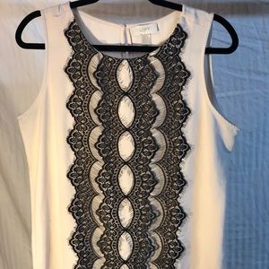 Lace Ann Taylor Loft Top